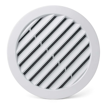 Slika Ventilaciona rešetka Ø100 sa zaštitnom mrežom V-04100